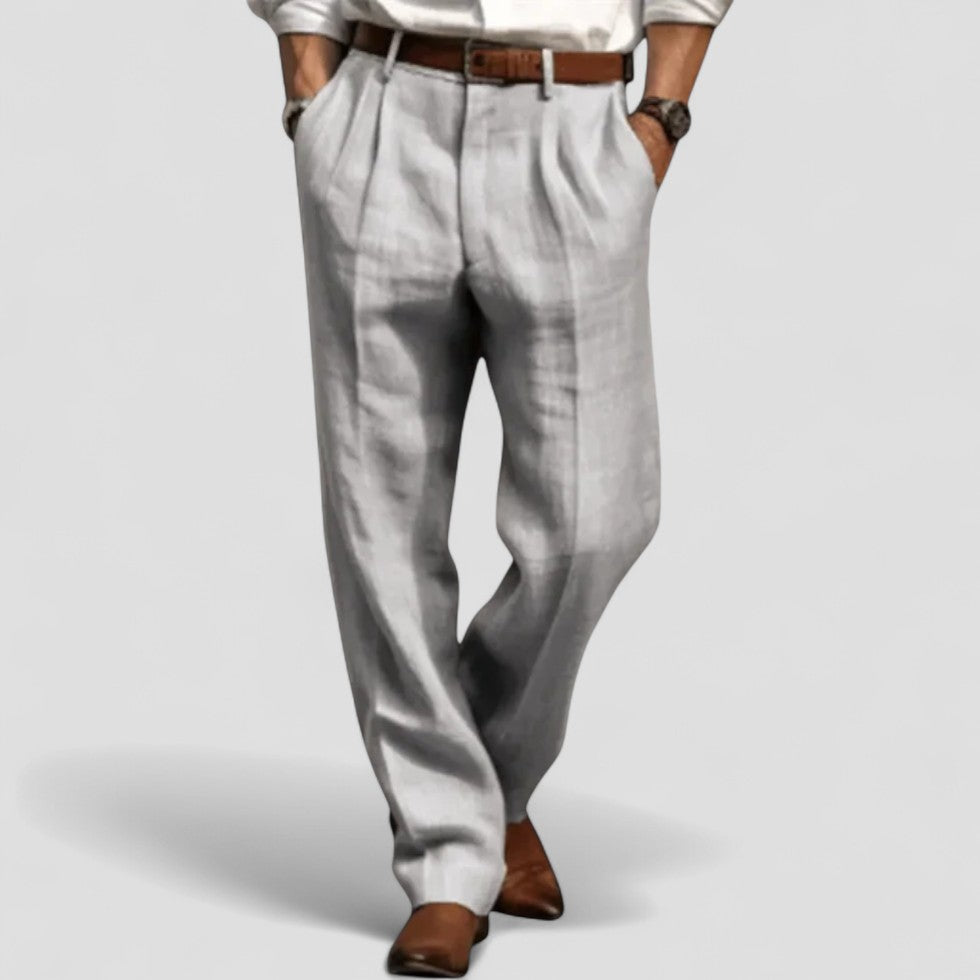 VogeLuxe | Men’s Relaxed Wide-Leg Trousers