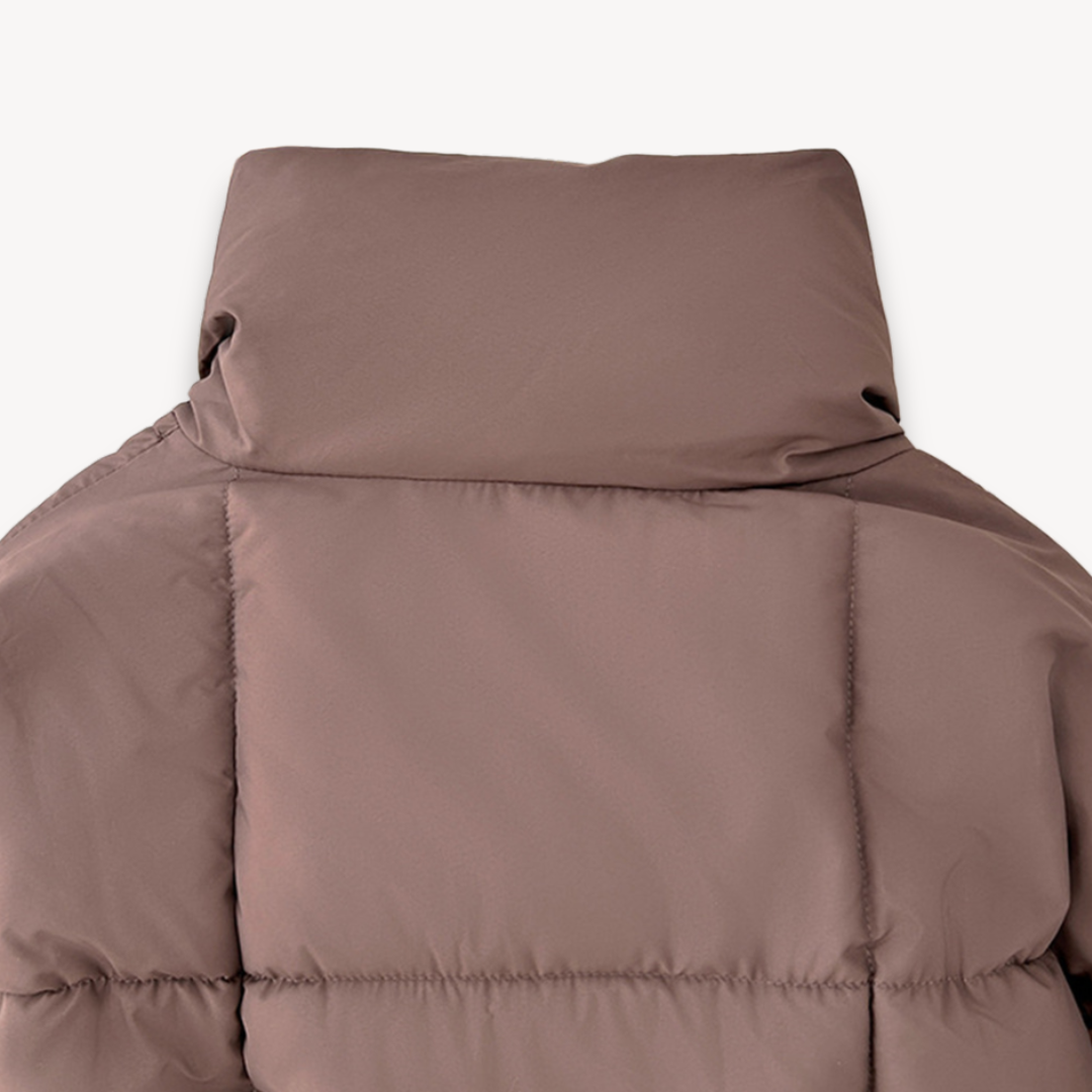 VogeLuxe | Women’s Belted Quilted Puffer Jacket