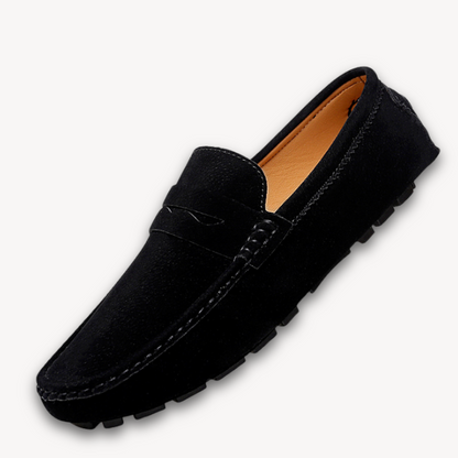 VogeLuxe | Men’s Classic Suede Driving Moccasins