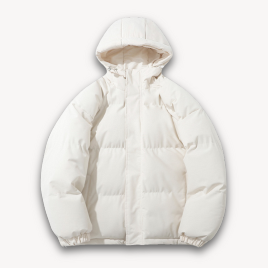 VogeLuxe | Men’s Boxy Hooded Puffer Jacket