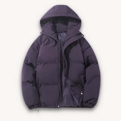 VogeLuxe | Men’s Boxy Hooded Puffer Jacket