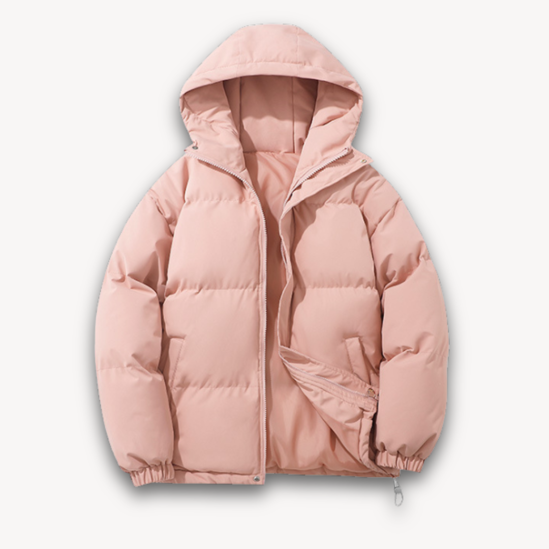 VogeLuxe | Men’s Boxy Hooded Puffer Jacket