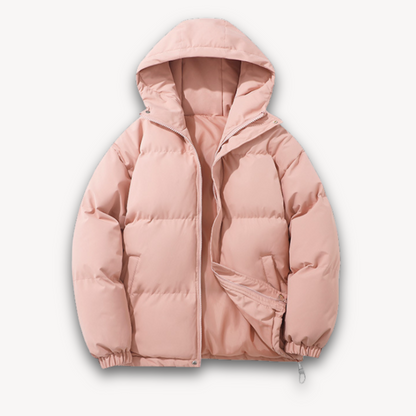 VogeLuxe | Men’s Boxy Hooded Puffer Jacket