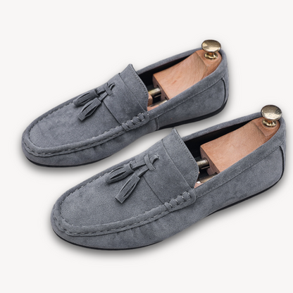 VogeLuxe | Men’s Suede Tassel Loafers