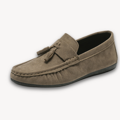 VogeLuxe | Men’s Suede Tassel Loafers