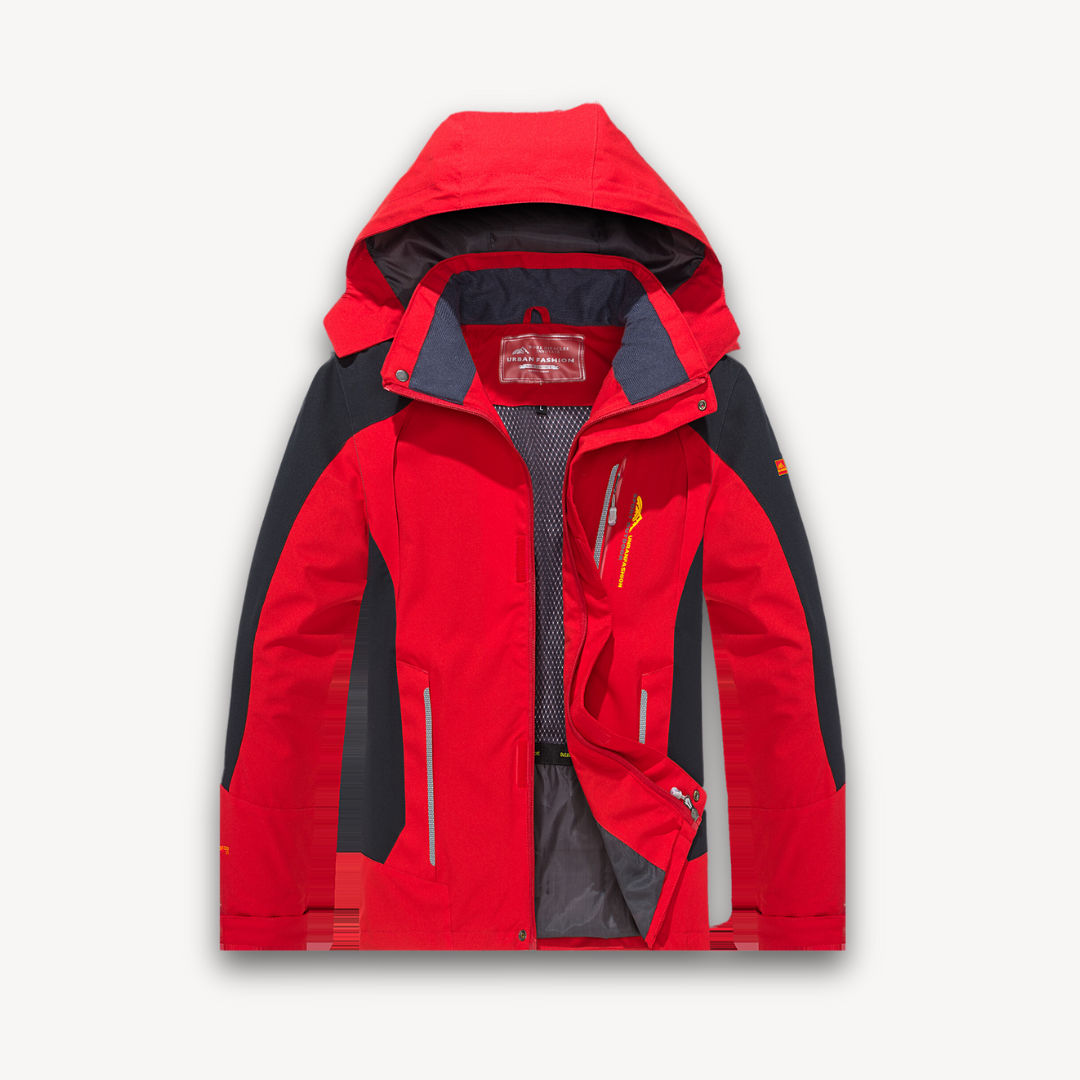 VogeLuxe | Men’s All-Weather Hooded Hiking Jacket