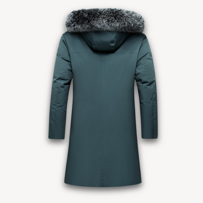 VogeLuxe | Men’s Long Fur Hood Winter Parka