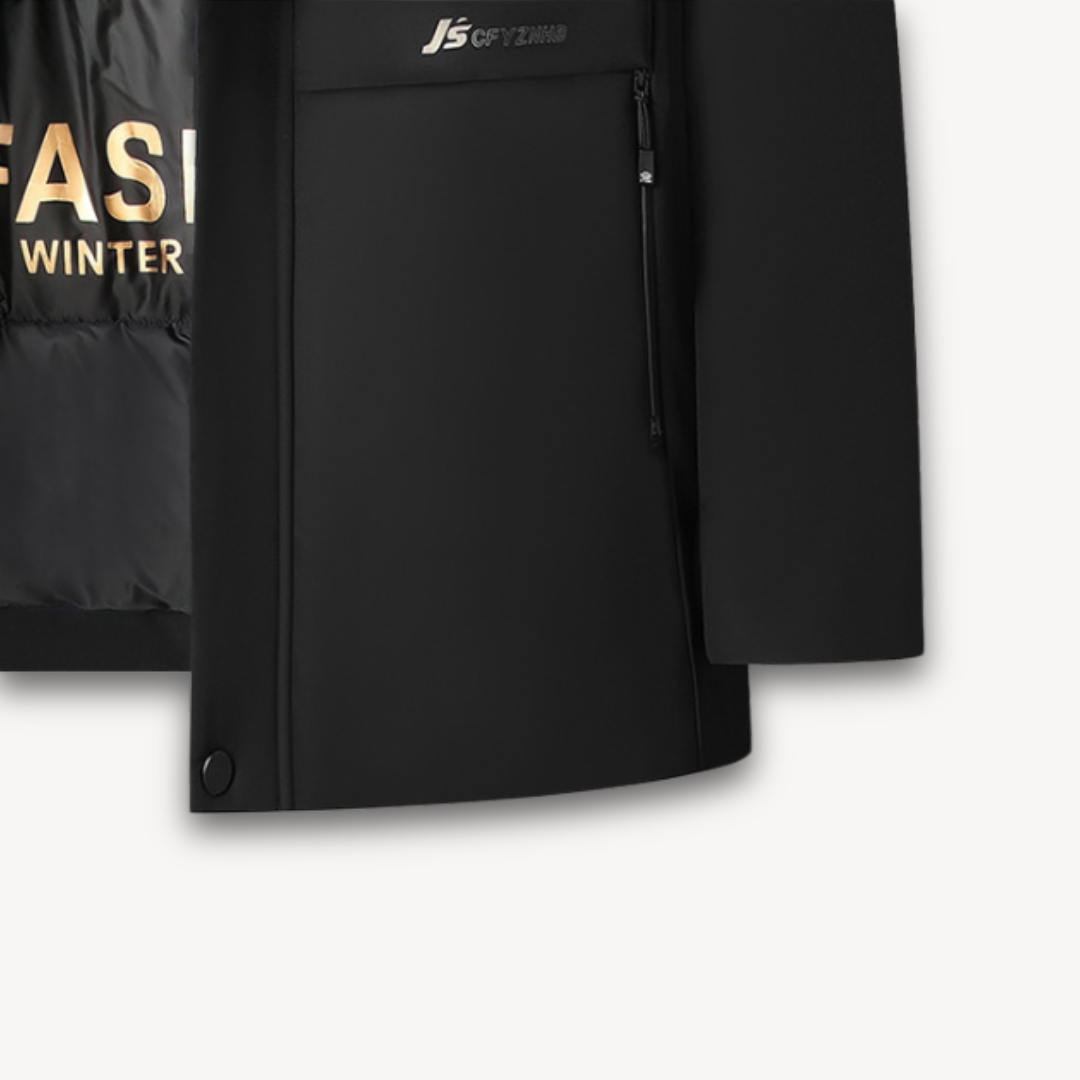 VogeLuxe | Men’s Thermal Lined Water-Resistant Parka