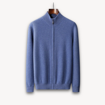 VogeLuxe | Men’s Slim Fit Zip Cardigan