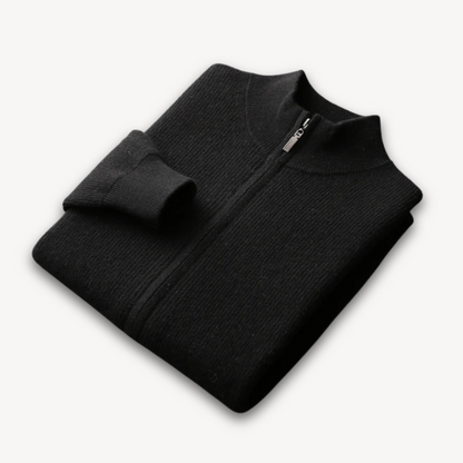 VogeLuxe | Men’s Slim Fit Zip Cardigan