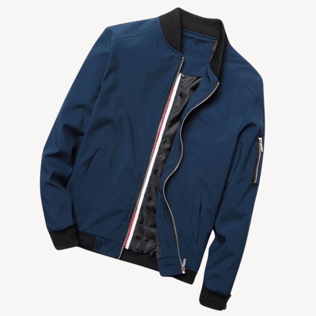 VogeLuxe | Men’s Classic Utility Bomber Jacket