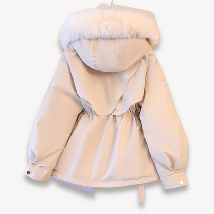 VogeLuxe | Women’s Faux Fur Collar Down Jacket