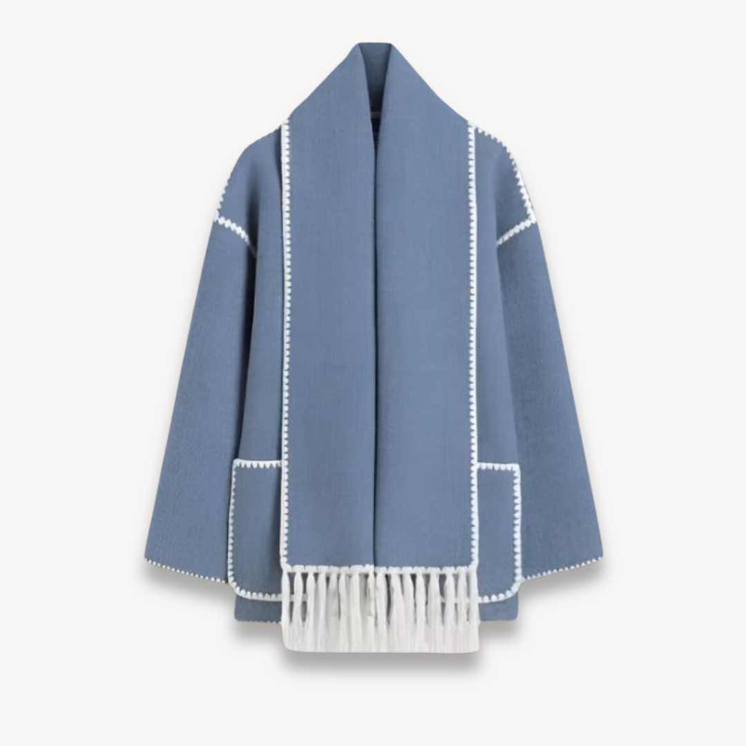 VogeLuxe | Women’s Vintage Patchwork Overcoat