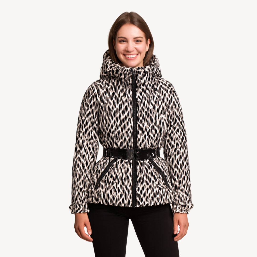 Women's Belted Puffer Jacket