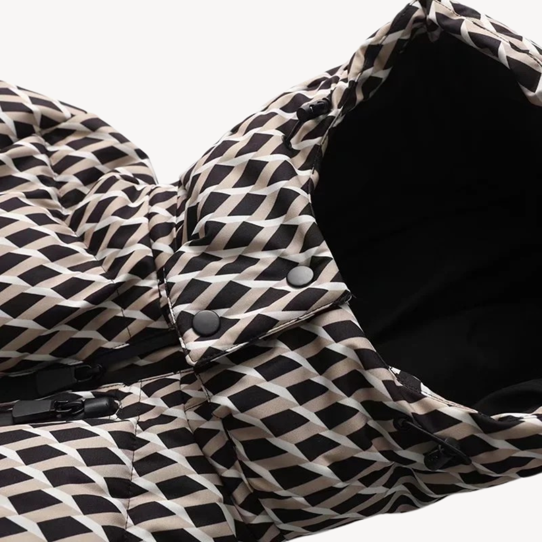 Women's Belted Puffer Jacket