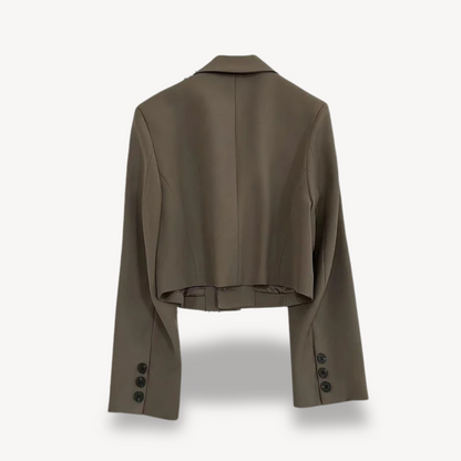 VogeLuxe | Women’s Chic Cropped Blazer