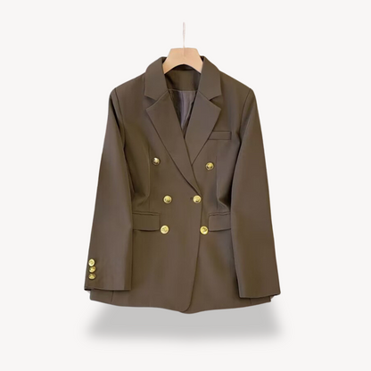VogeLuxe | Women’s Double-Breasted Blazer