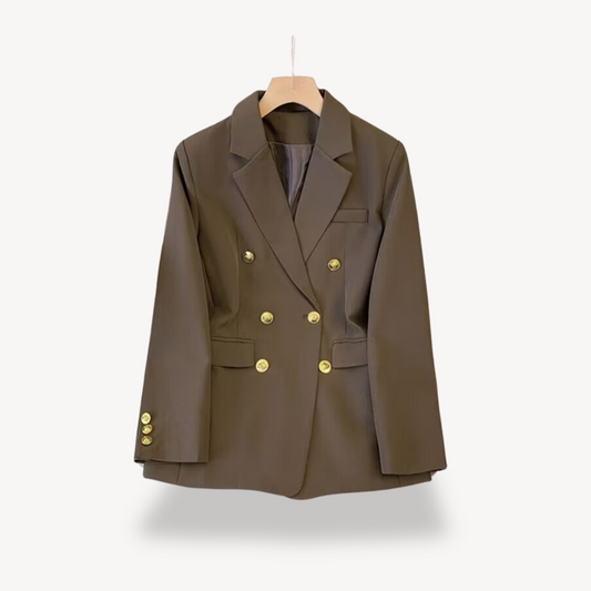 VogeLuxe | Women’s Double-Breasted Blazer