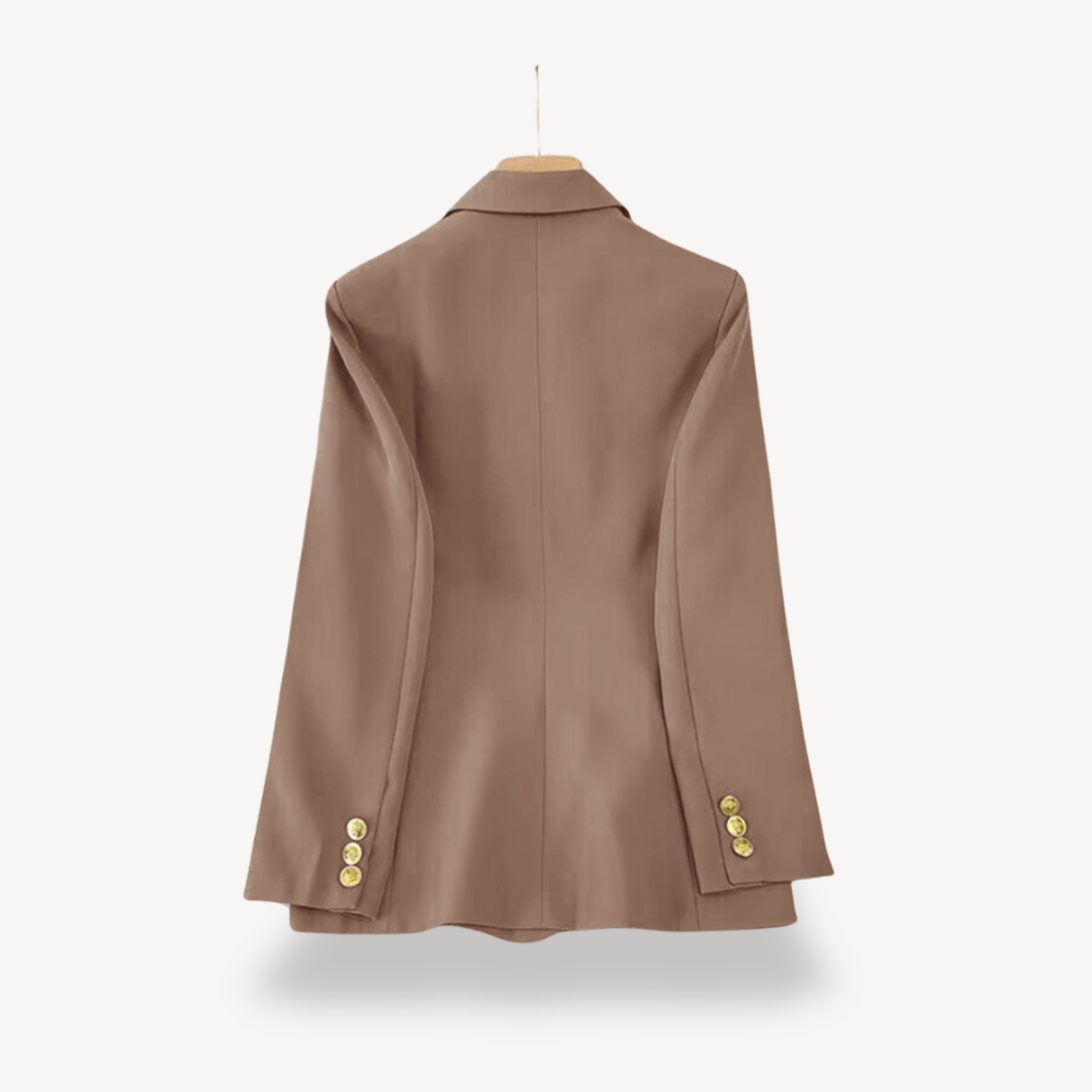 VogeLuxe | Women’s Double-Breasted Blazer