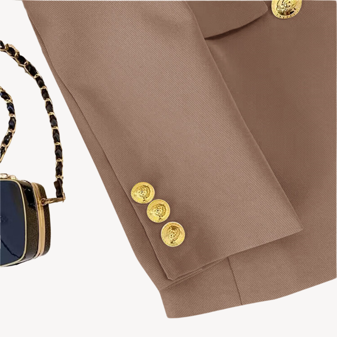 VogeLuxe | Women’s Double-Breasted Blazer