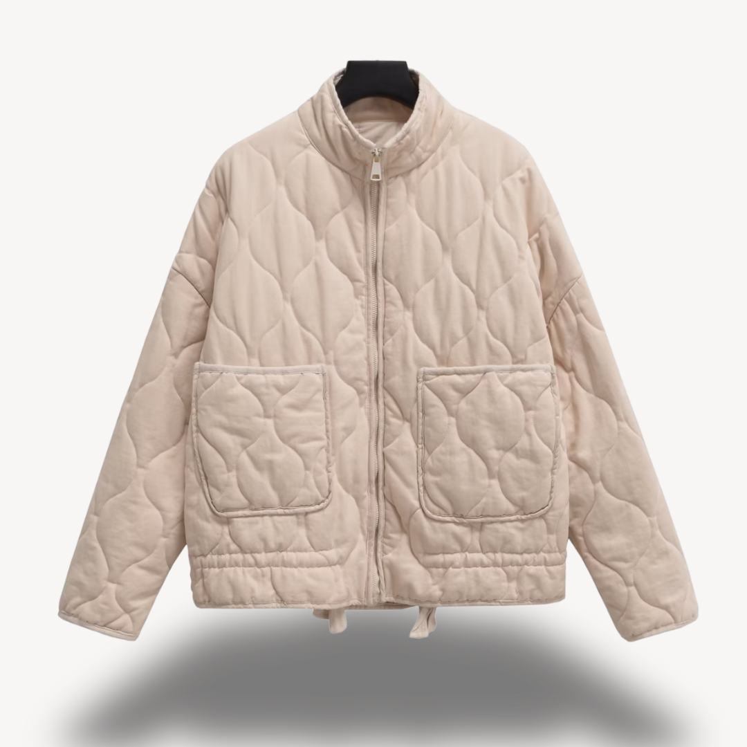 VogeLuxe | Women’s Diamond Pattern Winter Jacket
