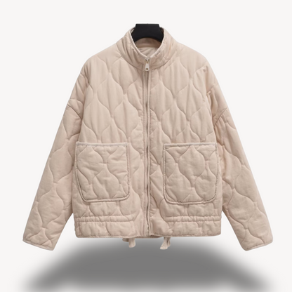 VogeLuxe | Women’s Diamond Pattern Winter Jacket