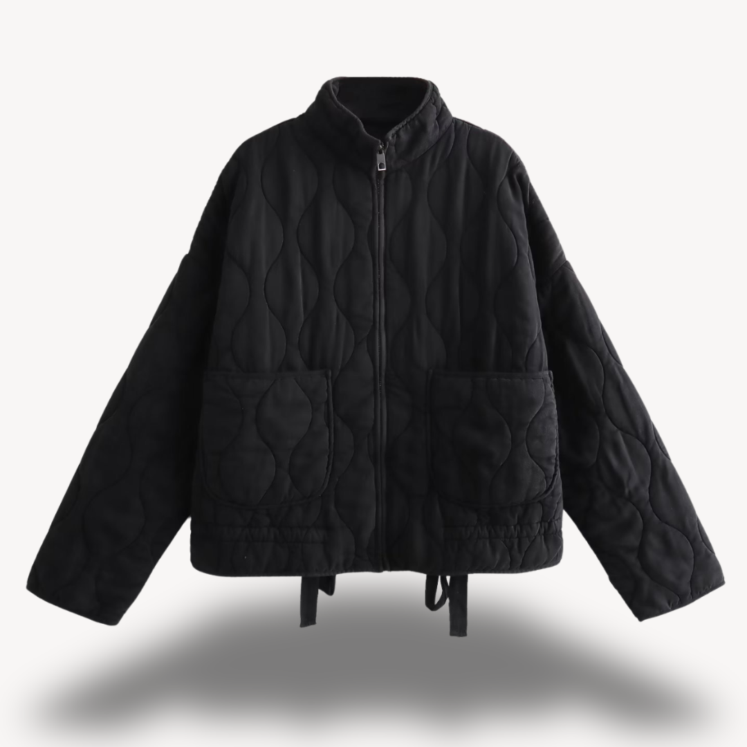 VogeLuxe | Women’s Diamond Pattern Winter Jacket