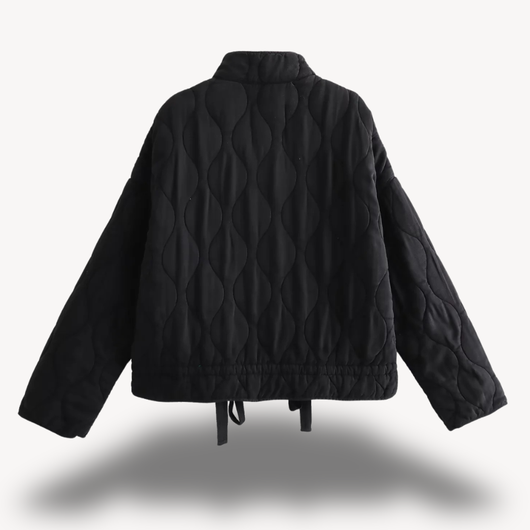 VogeLuxe | Women’s Diamond Pattern Winter Jacket