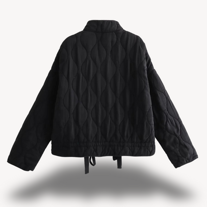 VogeLuxe | Women’s Diamond Pattern Winter Jacket