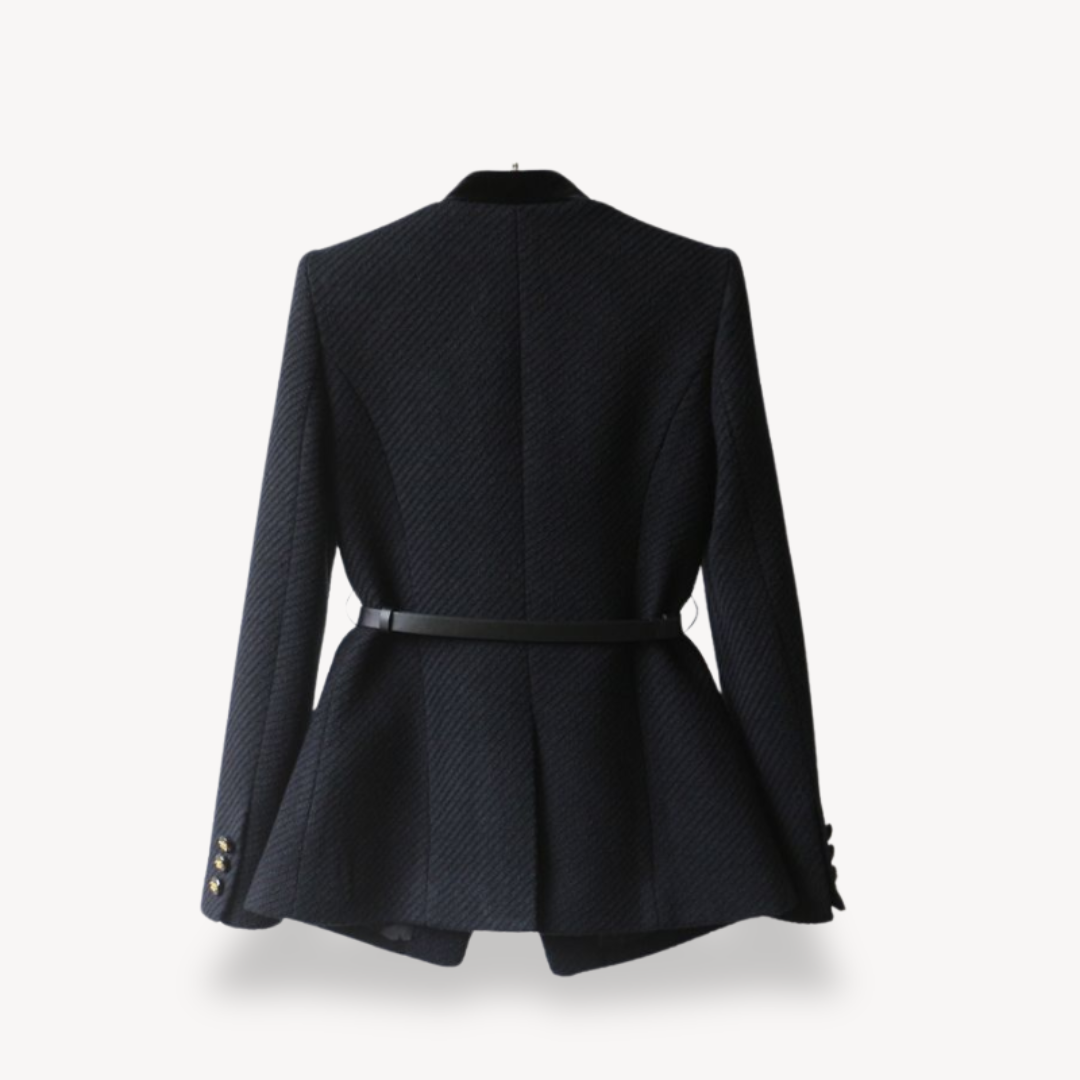 VogeLuxe | Women’s Patchwork Blazer Coat