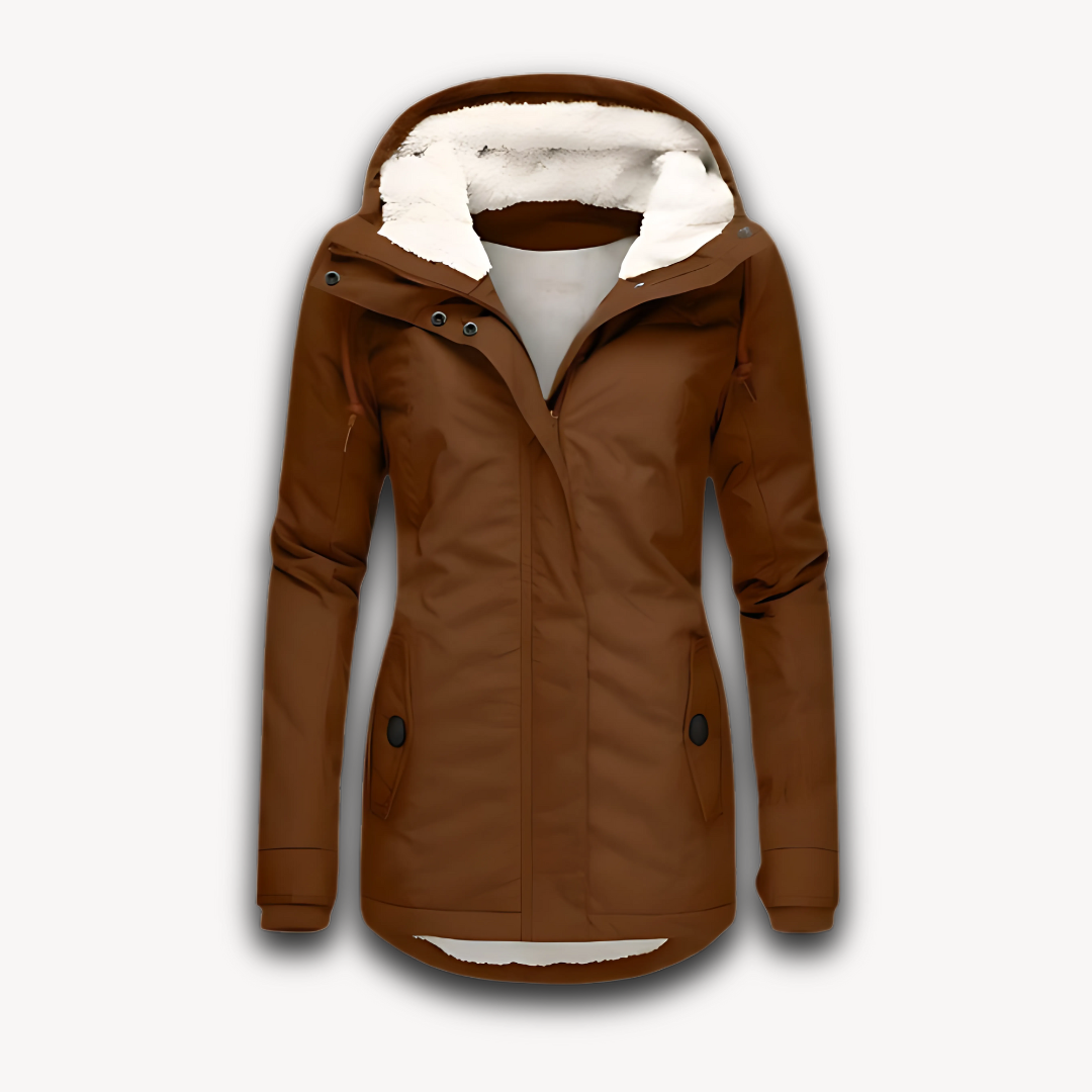 VogeLuxe | Women’s Fur-Lined Winter Coat