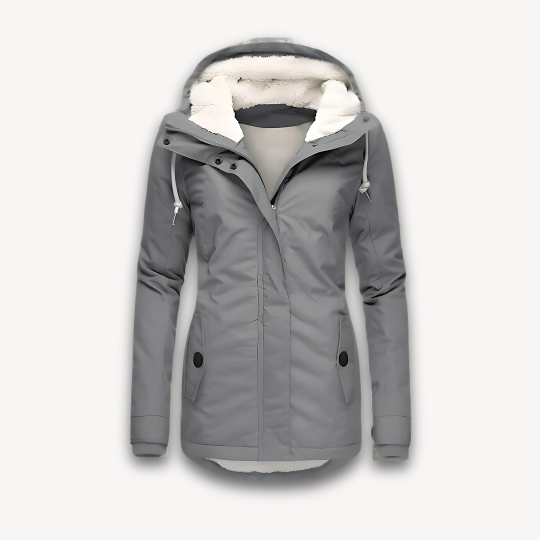 VogeLuxe | Women’s Fur-Lined Winter Coat