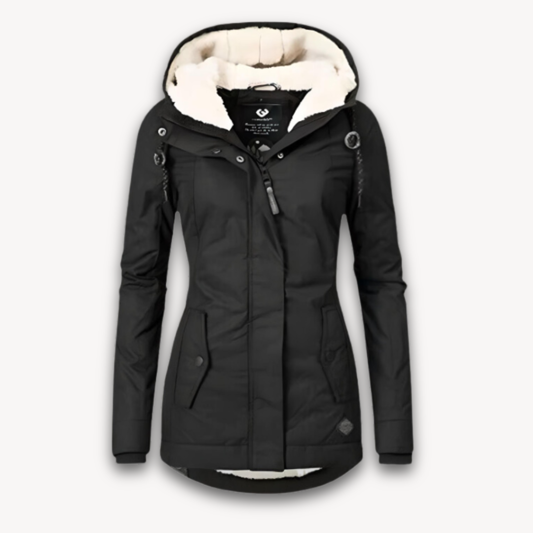 VogeLuxe | Women’s Fur-Lined Winter Coat
