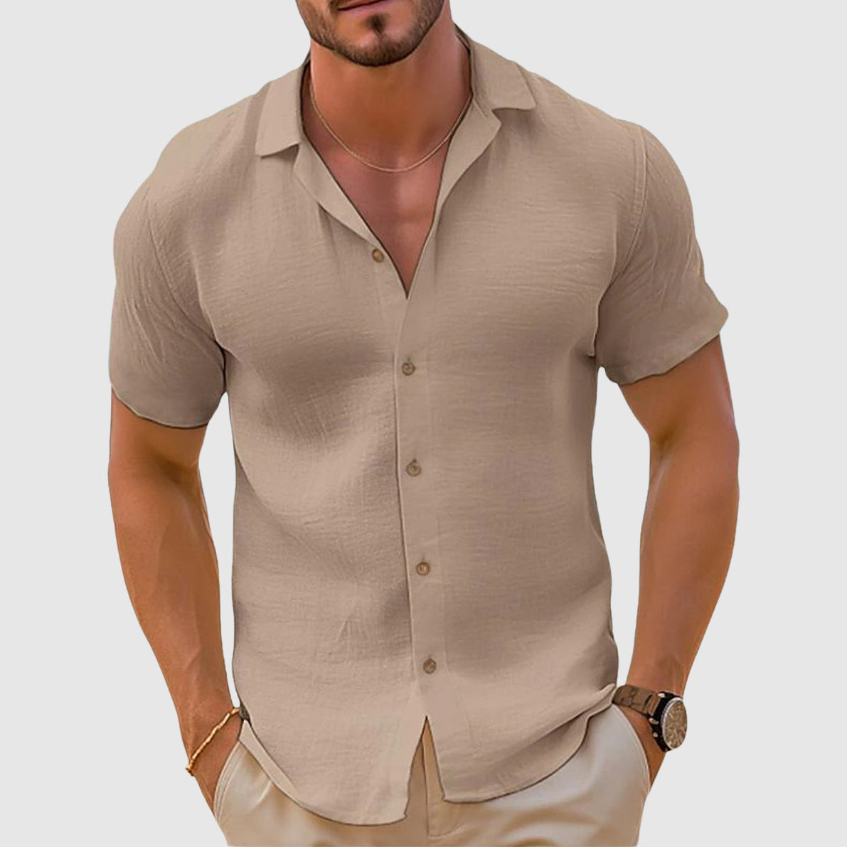 Lorenzo | Classic Comfortable Shirt - VogeLuxe