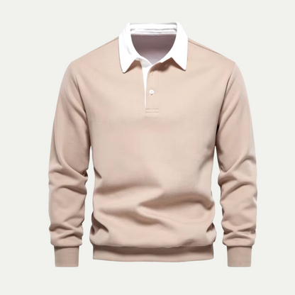 Luxe Polo Neck Sweatshirt for Men – Premium Softness & Stylish Comfort 5
