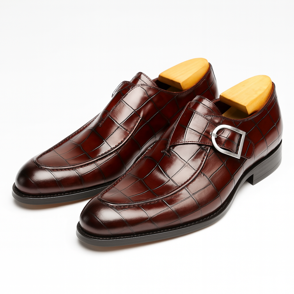 Luxeoutfit | Classic Buckled Dress Loafers 0