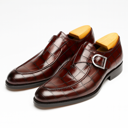 Luxeoutfit | Classic Buckled Dress Loafers 0