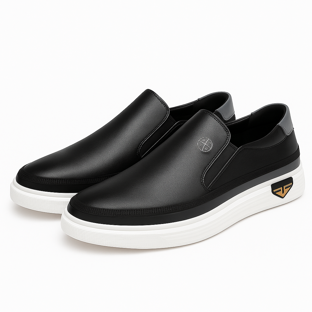 Luxeoutfit | Elegant Smooth Leather Loafers 3