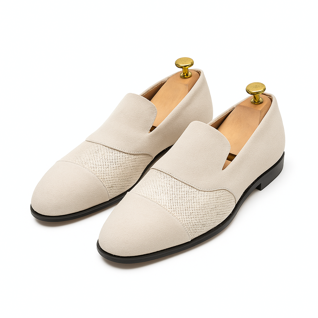 Luxeoutfit | Matte Frosted Slip-On Loafers 0