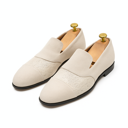 Luxeoutfit | Matte Frosted Slip-On Loafers 0