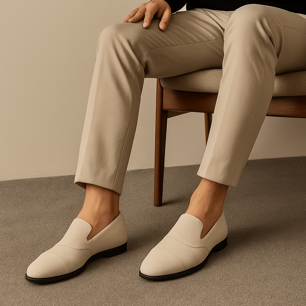 Luxeoutfit | Matte Frosted Slip-On Loafers 2