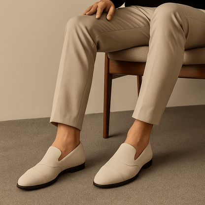 Luxeoutfit | Matte Frosted Slip-On Loafers 2