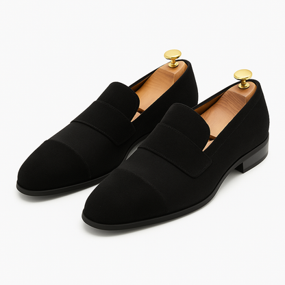 Luxeoutfit | Matte Frosted Slip-On Loafers 3