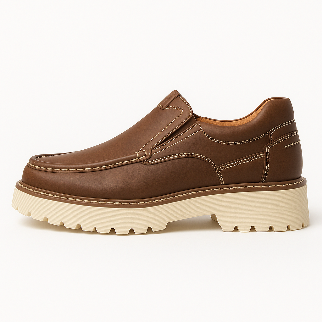 Luxeoutfit | Orthopedic Leather Support Loafers 1