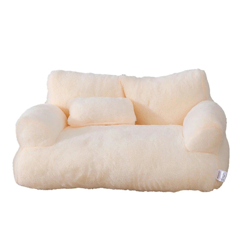 Pet Friendly Elevated Pet Bed with Bolstered Edges