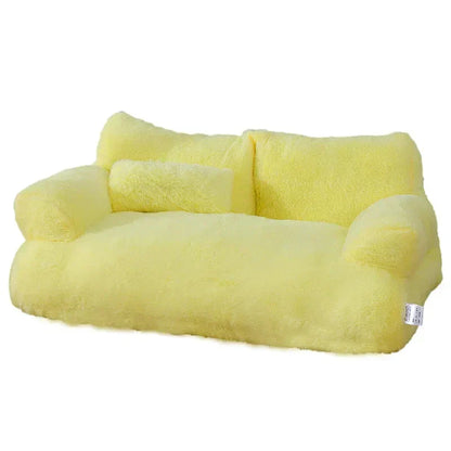 Pet Friendly Elevated Pet Bed with Bolstered Edges