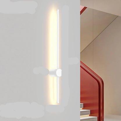 Slim Modern LED Wall Light With Warm Glow