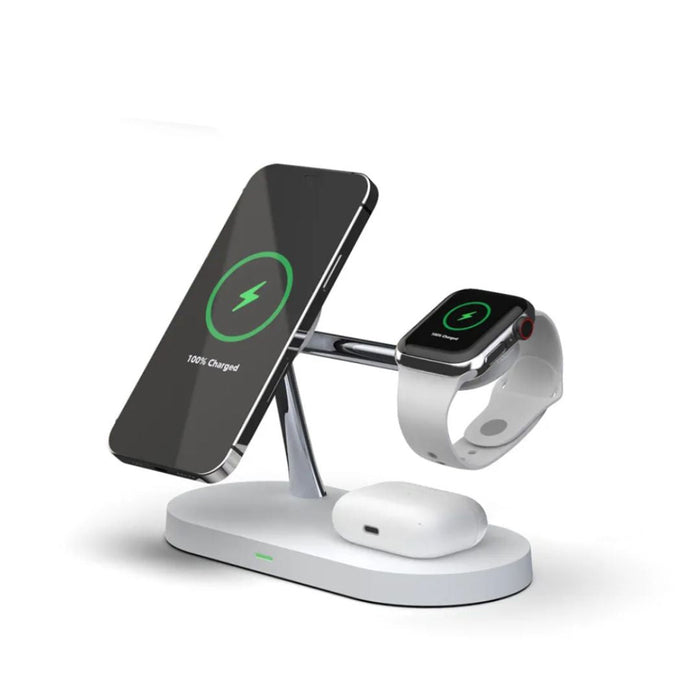 Versatile 5-in-1 Charging Dock with LED Nightlight - VogeLuxe