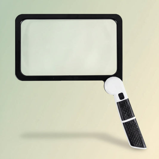Bright LED Large Page Reading Magnifying Glass - VogeLuxe