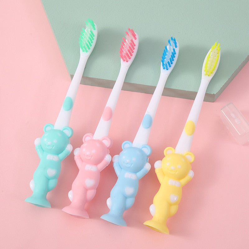 Soft Bristle Kids Toothbrush Set – 4 Pack - VogeLuxe